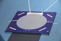 Polanik Přenosný kruh pro hod koulí - vnitřní použití, certifikace IAAF E-13-0729 SP0319
