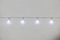Řetěz vločky Bílá 20 LED