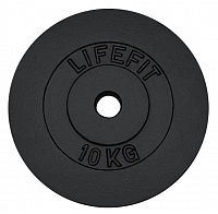 Kotouč LIFEFIT® 10kg, kovový, pro 30mm tyč