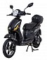 Elektroskútr RACCEWAY® E-MOPED, černý-lesklý s baterií 12Ah