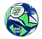 Fotbalový míč miniball SPORTTEAM®, modro-neon.zelený