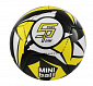 Fotbalový míč miniball SPORTTEAM®, černo-neon.žlutý
