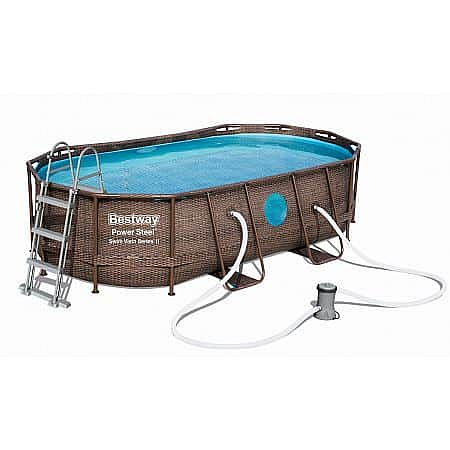 rattan swimming pool