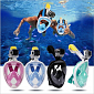 Potápěčská maska se šnorchlem FREEBREATH - Velikost S/M