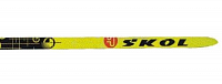 Lyže běžecké EXPLORER SKOL délka 195 cm žluté