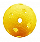 Florbalový míček PROFESSION barevný SPORT 2020 žlutý