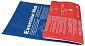 Podložka Aerobic, PVC s potlačou, modro / červená