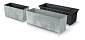 Truhlík URBI CASE BETON EFFECT s vkladem 39,5 cm - barva: beton