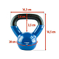 KN 4 KG KETTLEBELL POKRYTÝ NEOPRENEM HMS