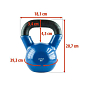 KN 8 KG KETTLEBELL POKRYTÝ NEOPRENEM HMS