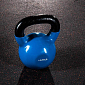 Kettlebell pokrytý vinylem HMS KN 10 kg, modrý