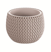 Květináč SPLOFY BOWL s vkladem14,4 cm - barva: mocca