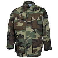 Blůza US střih BDU rip-stop WOODLAND vel. S