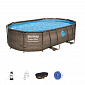 Bazén Power Steel Rattan Swim Vista 4,88 x 3,05 x 1,07 m - 56946