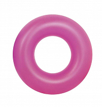 36077 Nafukovací kruh Fluorescent 91 cm růžový