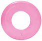 36022 Nafukovací kruh Transparent 51 cm růžová