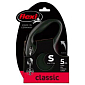 Vodítko Flexi Classic New lanko S černé 5m