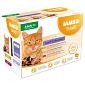 Kapsička IAMS Delights Adult suchozemské maso v omáčce multipack 1020g (12x85gr)