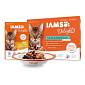 Kapsička IAMS Delights Adult suchozemské maso v omáčce multipack 1020g (12x85gr)