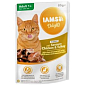 Kapsička IAMS Delights Adult kuře a krůta masem v omáčce 85g