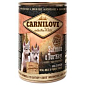 Konzerva Carnilove Wild Meat Puppy losos a krůta 400g