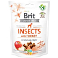 Pochoutka Brit Care Dog Crunchy Cracker Insects, krůta s jablky 200g