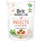 Pochoutka Brit Care Dog Crunchy Cracker Insects, losos s tymiánem 200g