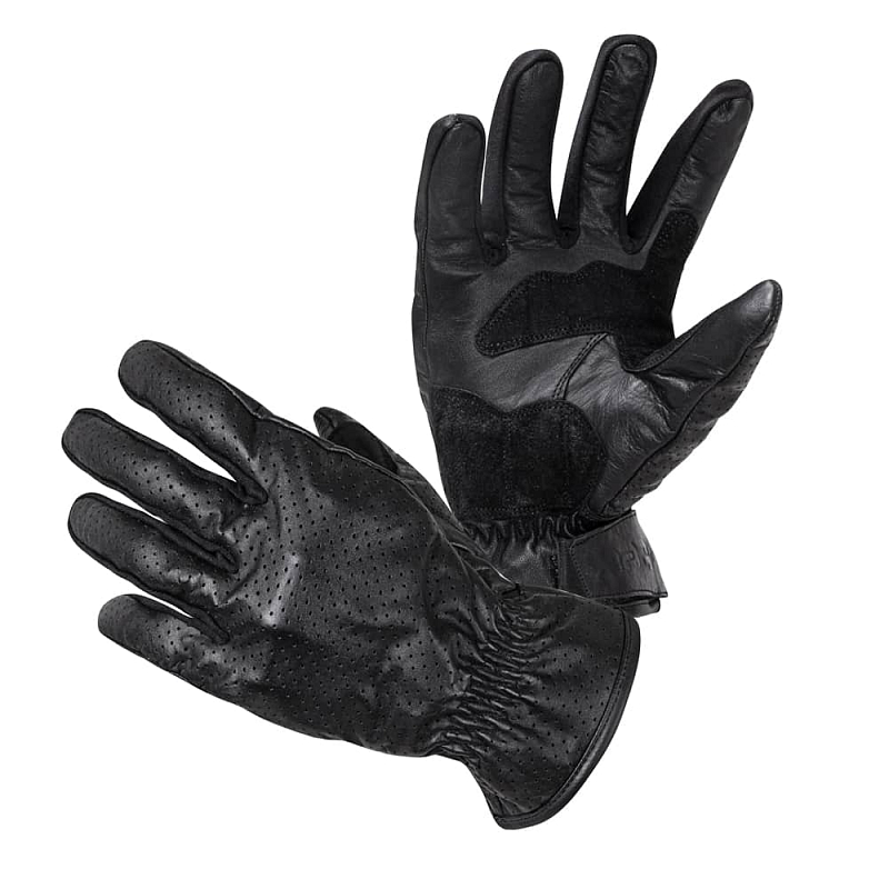 Moto rukavice W-TEC Denver Barva černo-hnědá, Velikost L