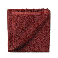 KELA Ručník LADESSA 100% bavlna 30 x 50 cm burgundy KL-23322