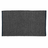 KELA Koupelnová předložka Miu směs bavlna/polyester granitově šedá 100,0x60,0x1,0cm KL-24734