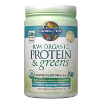 RAW Protein & Greens Organic lehce slazený 651g