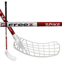 Florbalová hokejka FREEZ SPIKE 32 white-red 95 round MB pravá