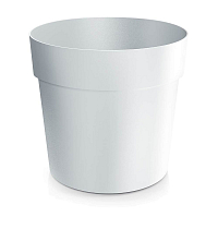 Květináč GROWER 13,9 cm - barva: bílá