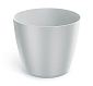 Květináč REGULA 13,7 cm - barva: bílá